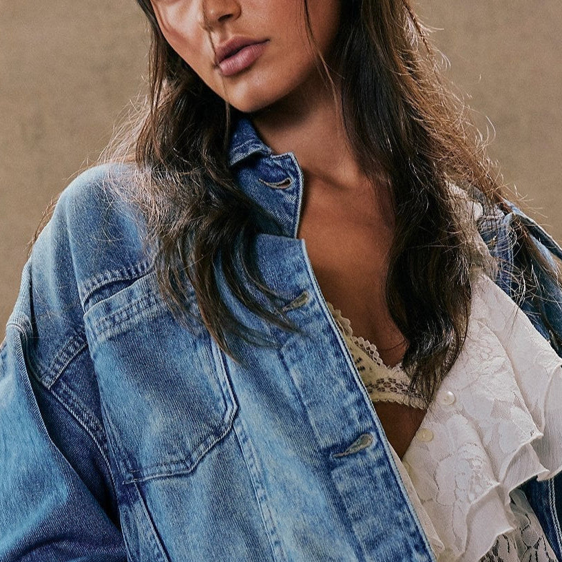 Opal Swing Denim Jacket
