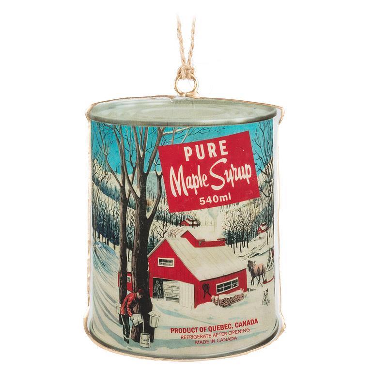 Maple Sugar Shack Ornament - 4"H