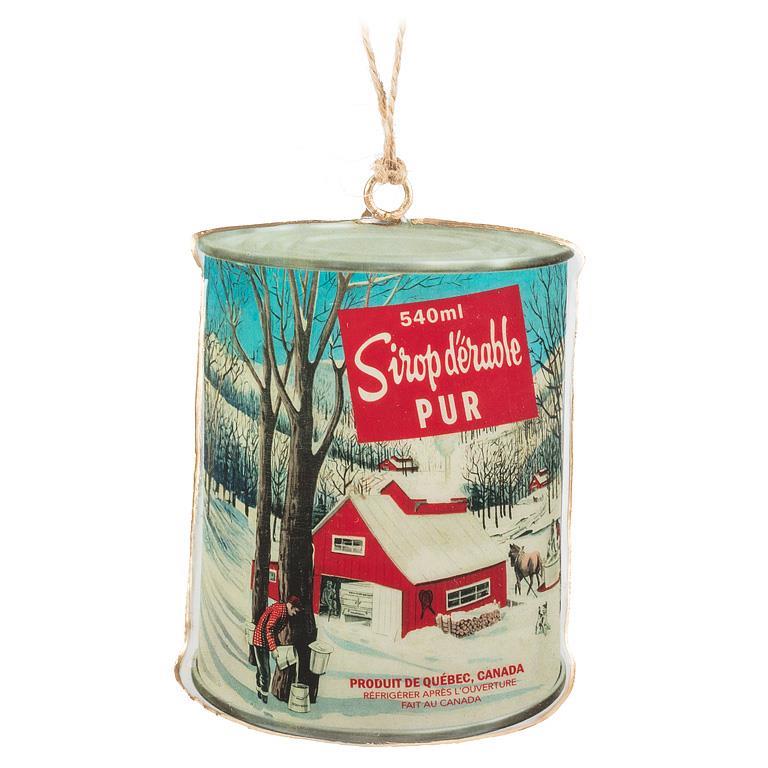 Maple Sugar Shack Ornament - 4"H