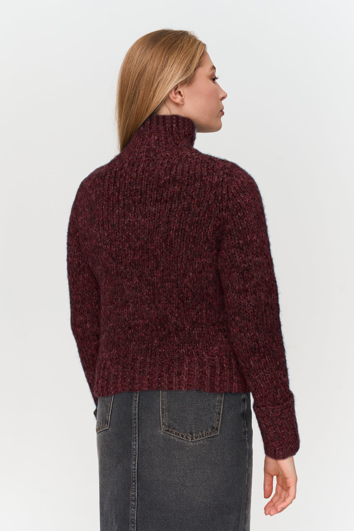 Cardigan - Bordeaux