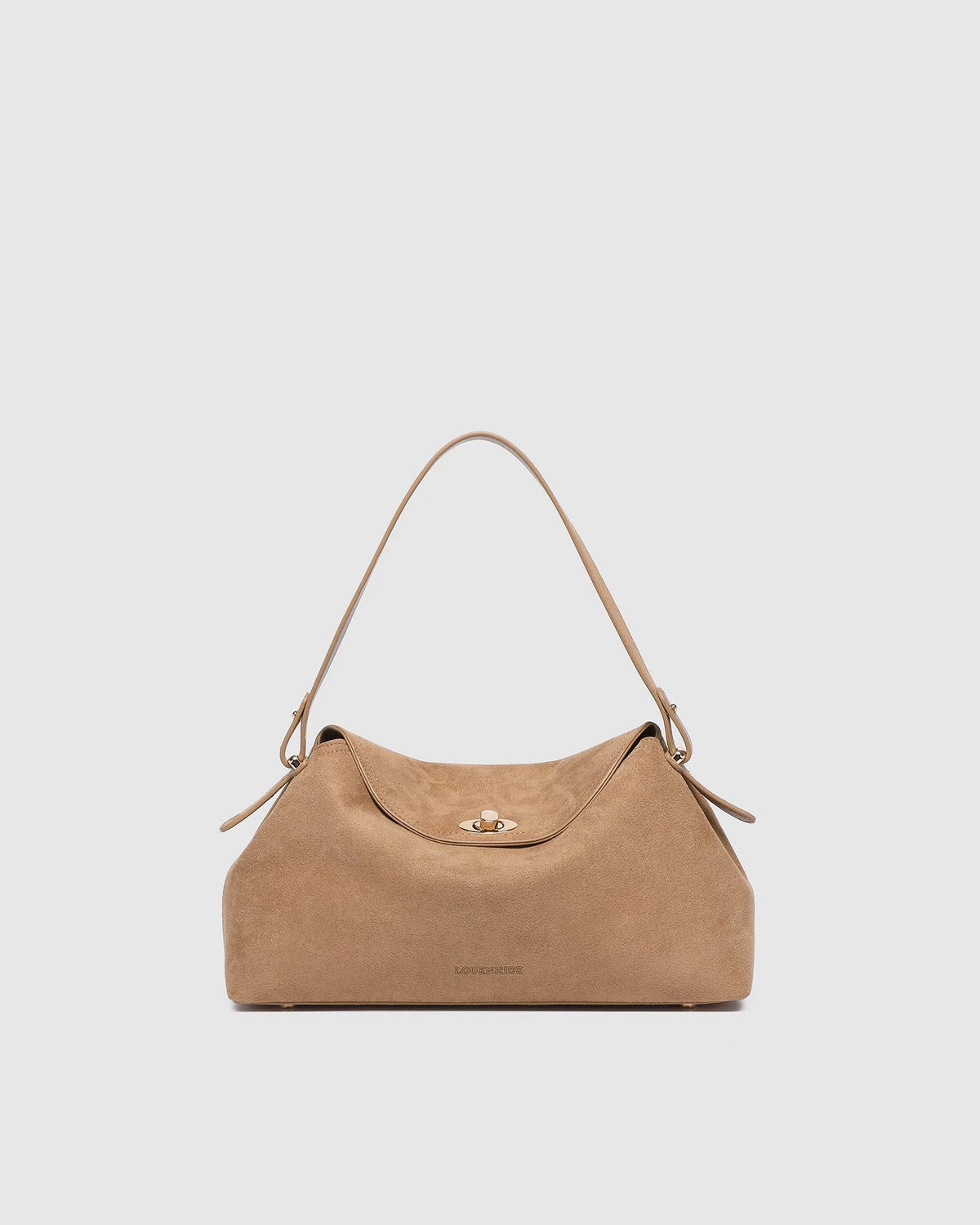 Nicole Handbag - Suede Honey