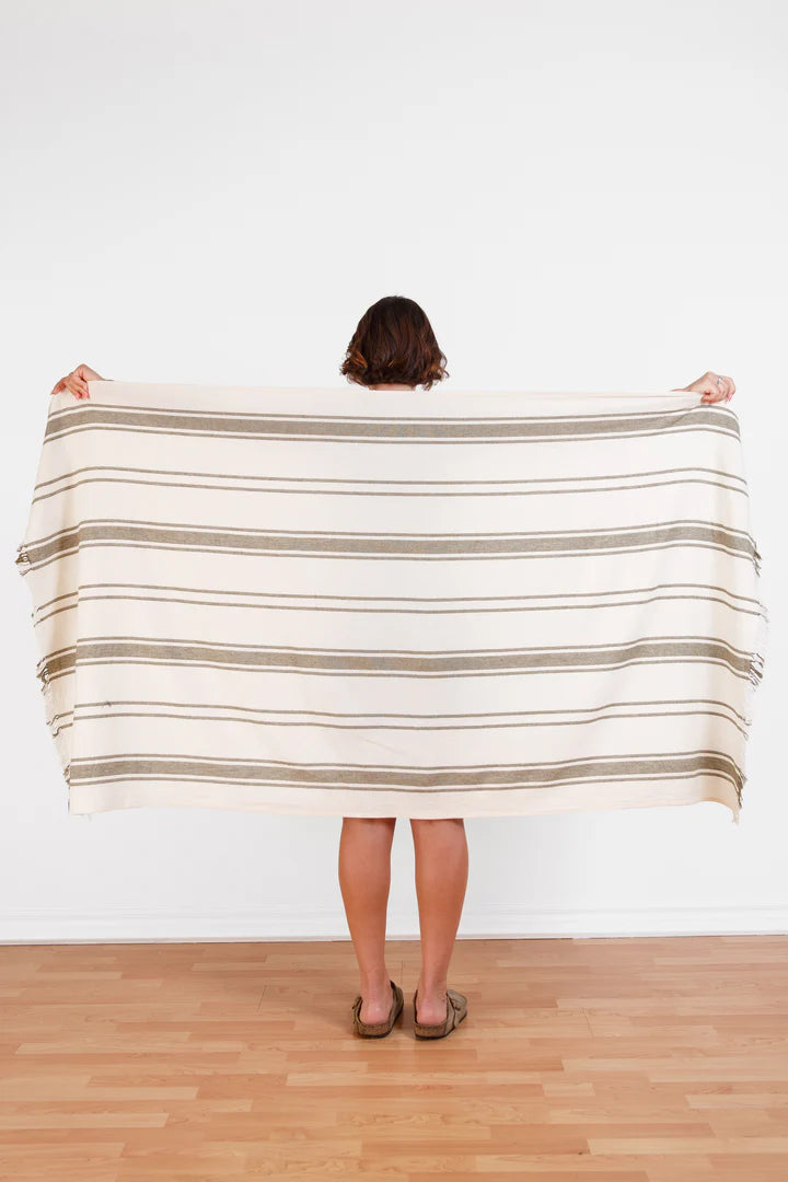 THE WILLOW | Stripe Turkish Towel