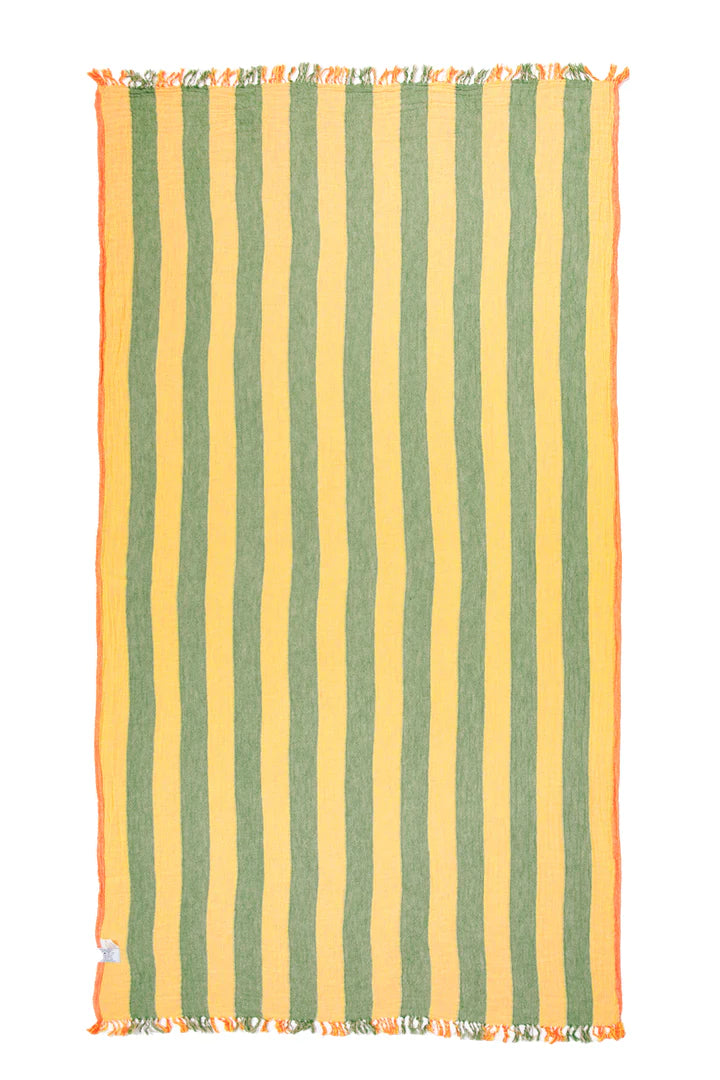 THE BANKS | Stripe Gauze Muslin Turkish Towel