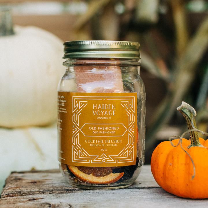 Old Fashioned Cocktail Infusion Jar