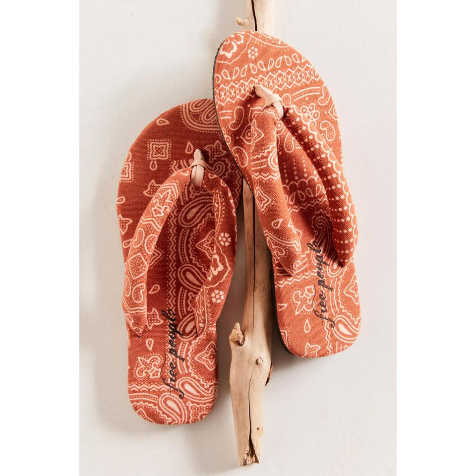 Organic Cotton Thong Sandal