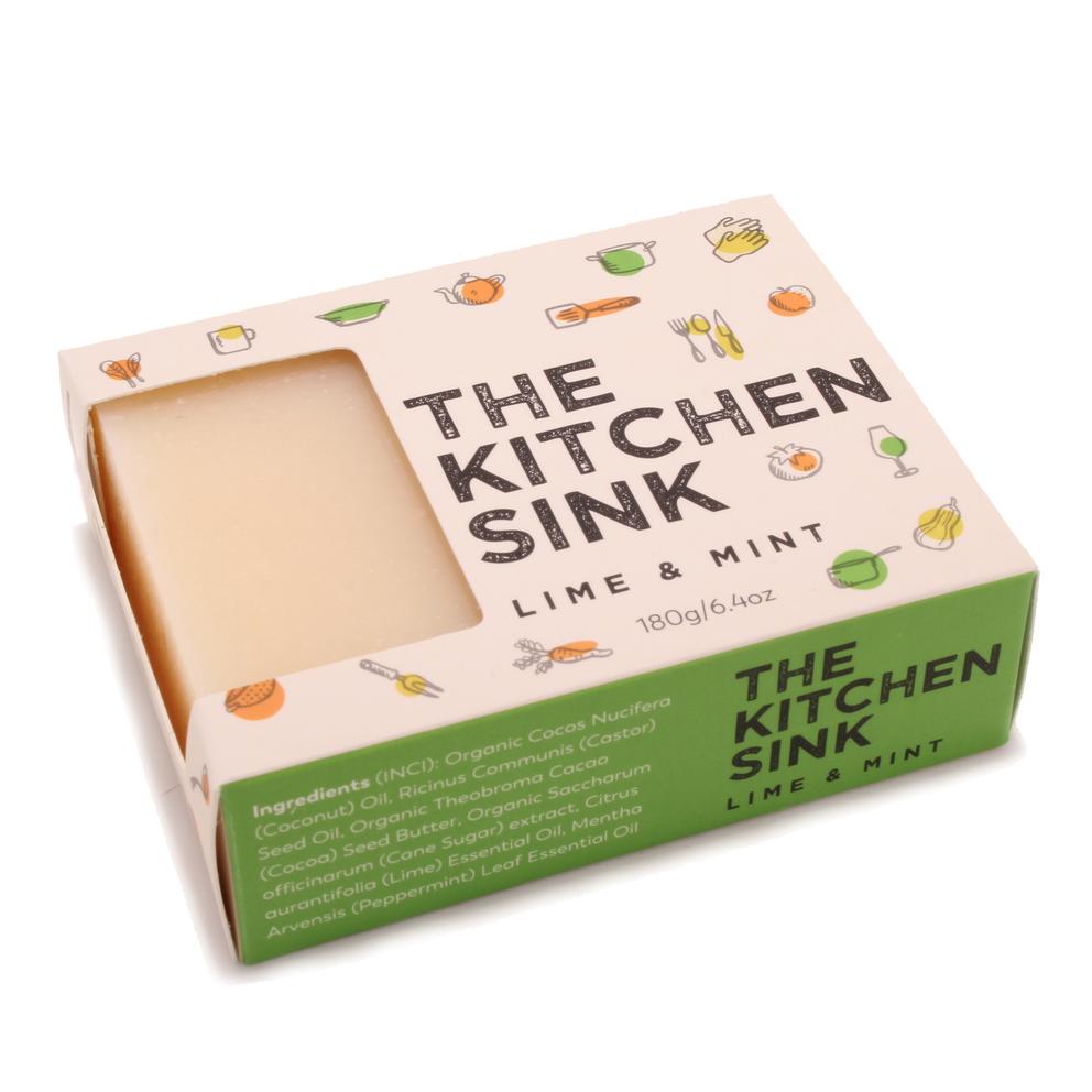The Kitchen Sink Soap Bar - Lime & Mint