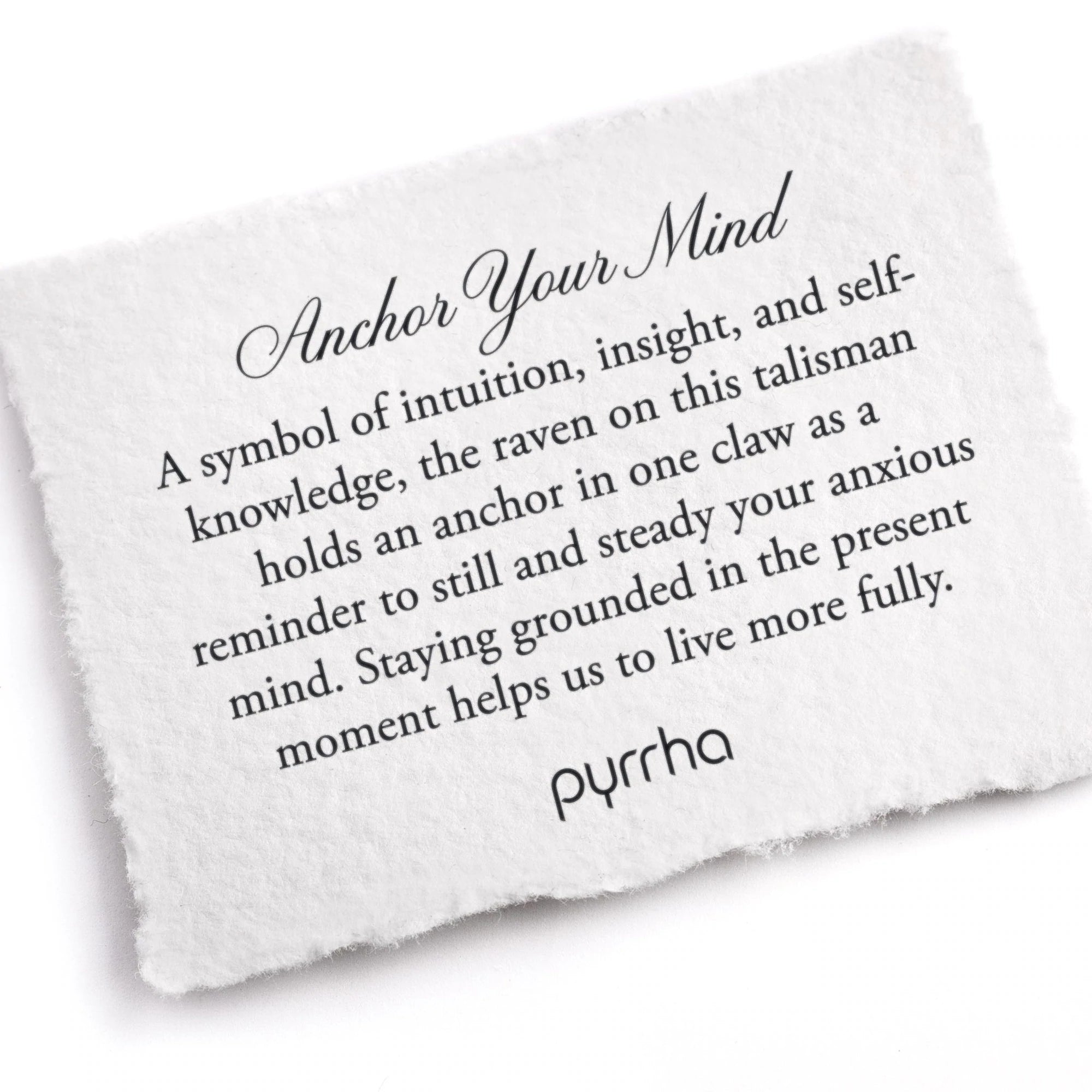 Anchor Your Mind Talisman
