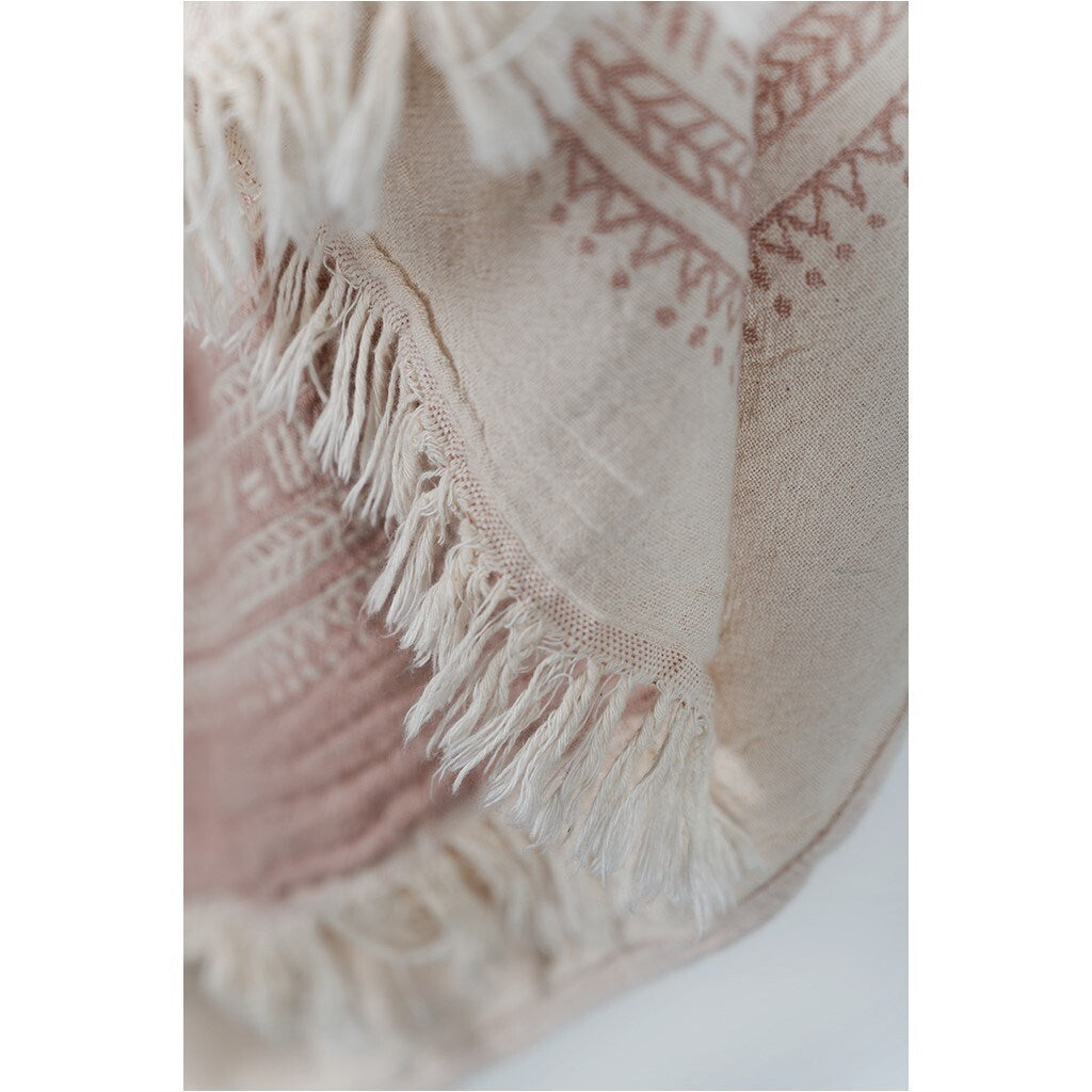Turkish Towel in Shell Pink