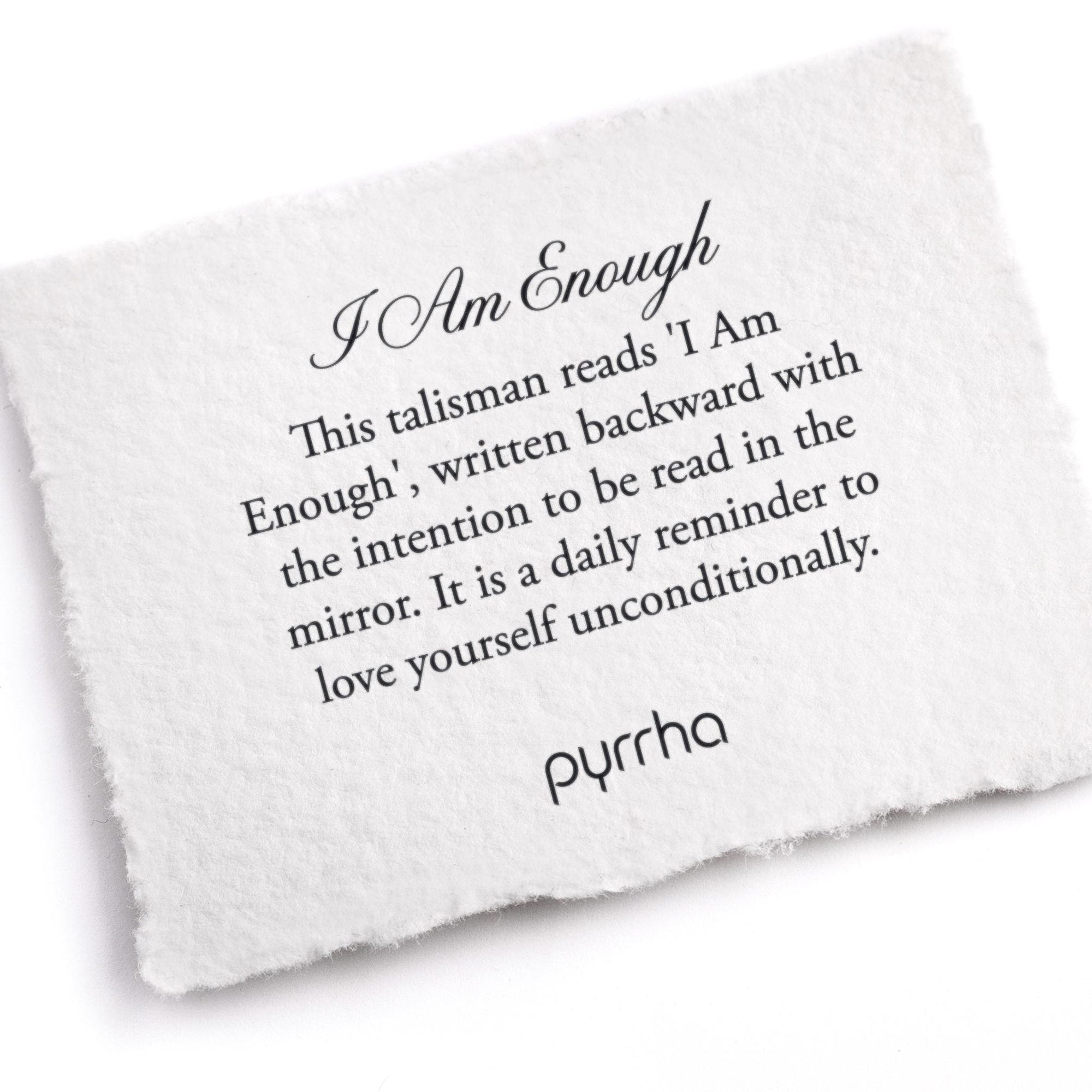 I Am Enough Talisman