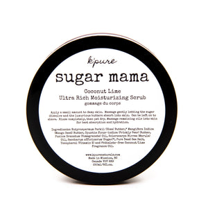 Sugar Mama Ultra-Rich Moisturizing Scrub-Vanilla