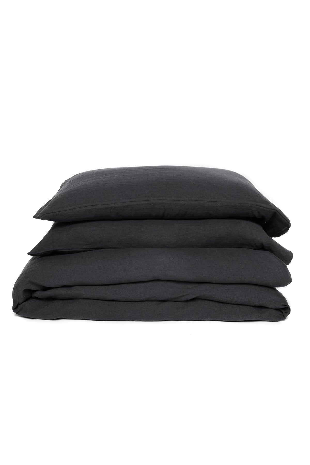 The Moon Duvet Set - Dark Grey