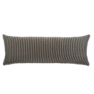 Pinstripe Linen Cushion-15"x32"