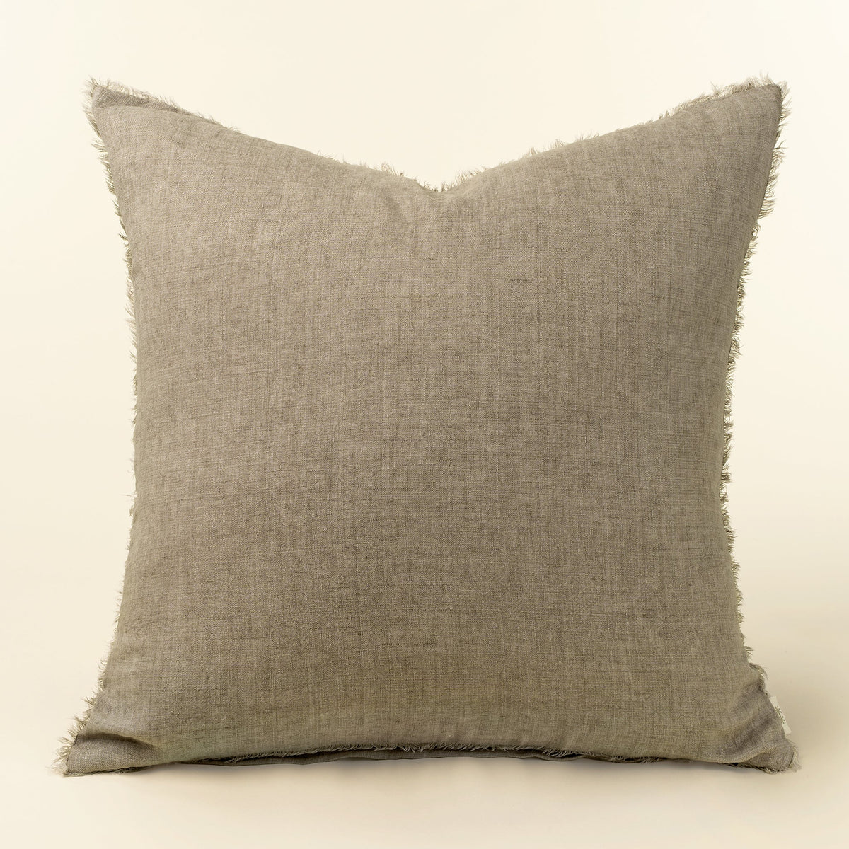 Lina Linen Pillow Almond - 20 x 20