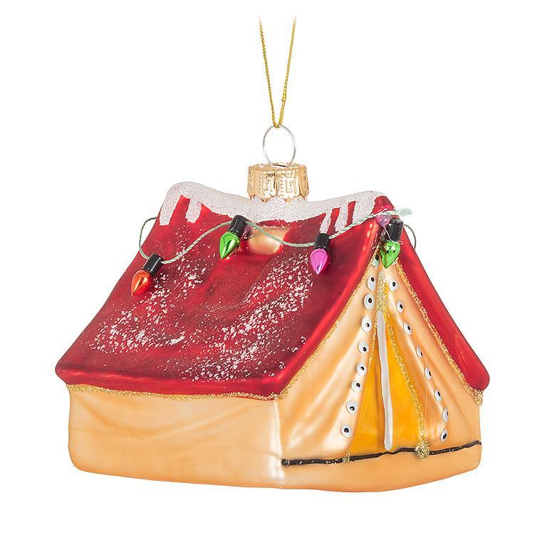 Tent with Lights Ornament