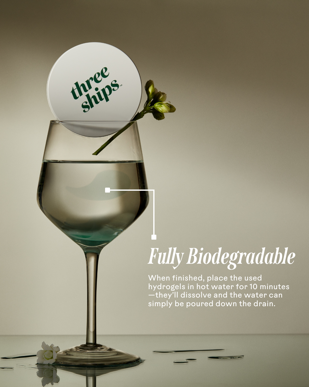 OffDuty™ Sea Algae + Bio-Peptide Smoothing Biodegradable Eye Masks