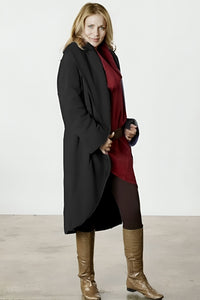 Bamboo Fleece Wrap Coat