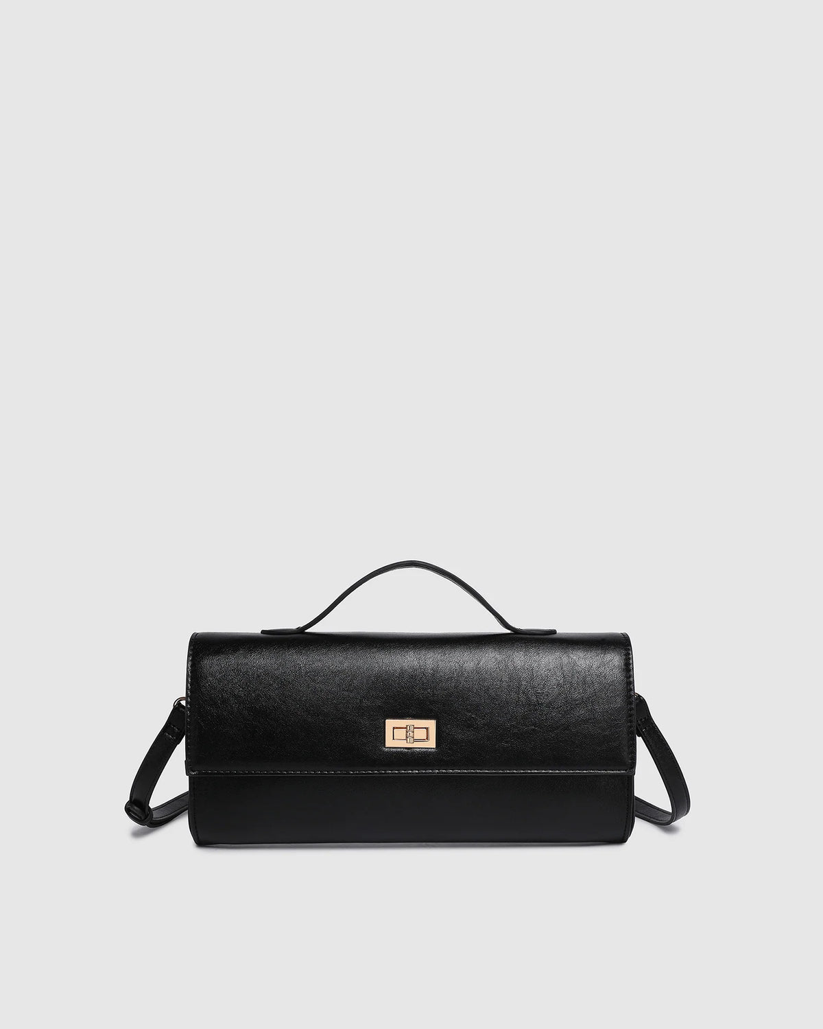 Delaney Clutch Crossbody - Black