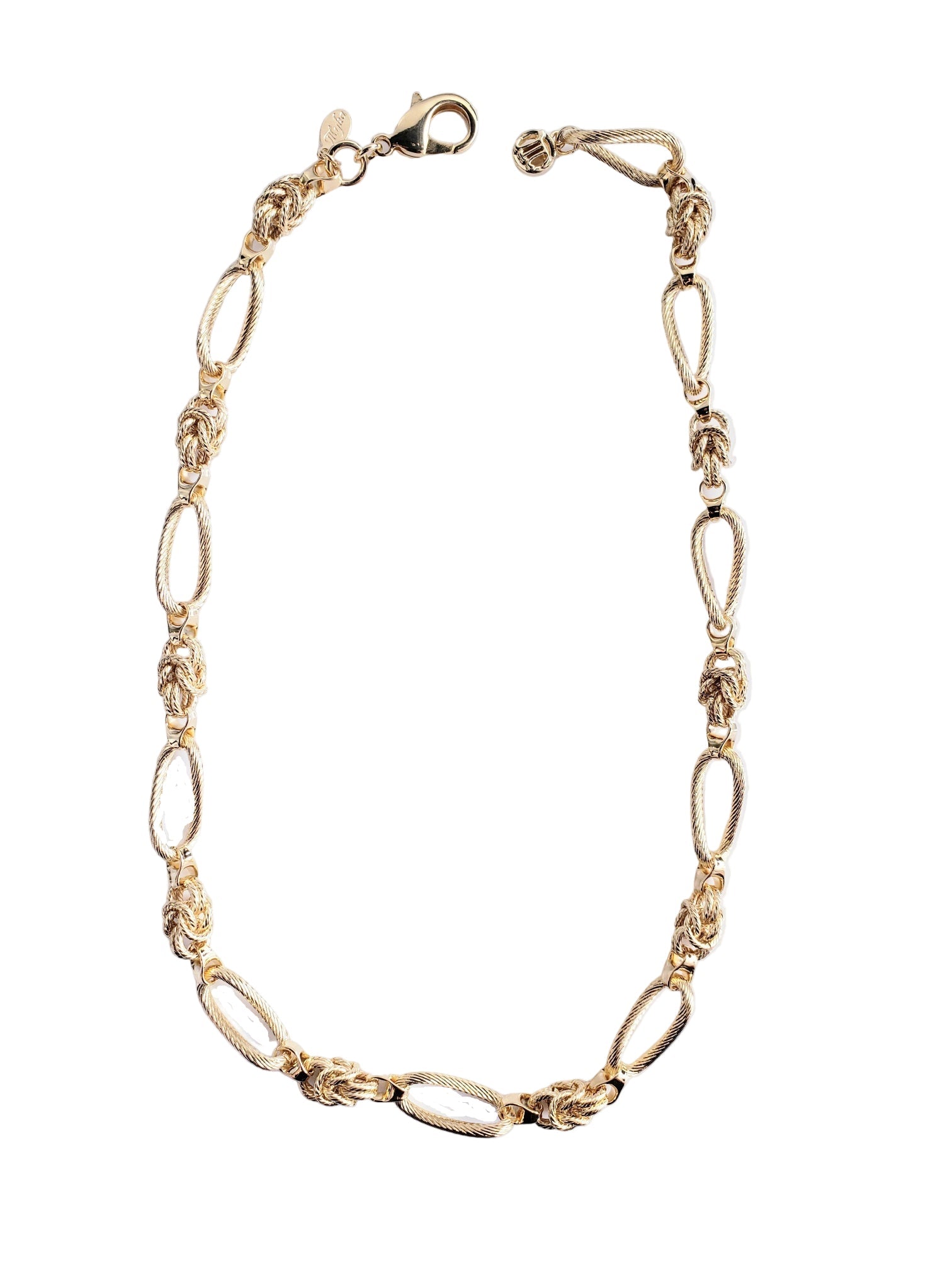 Twisted Knot Chain - 19"