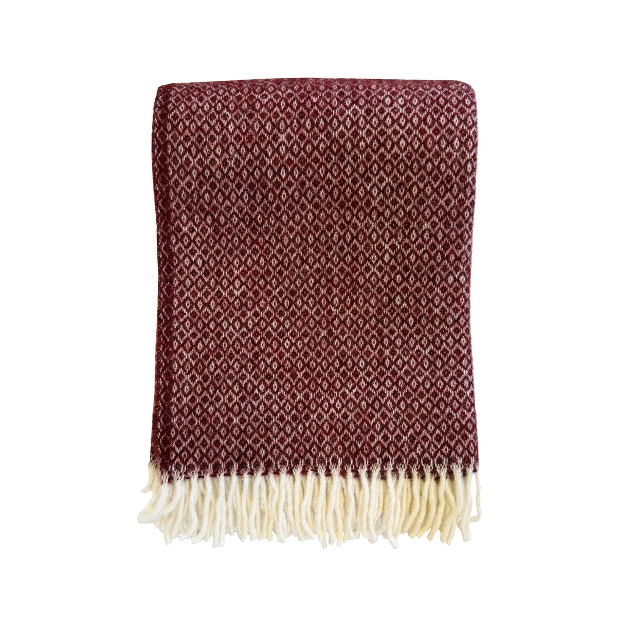 Lima Throw - Burgundy