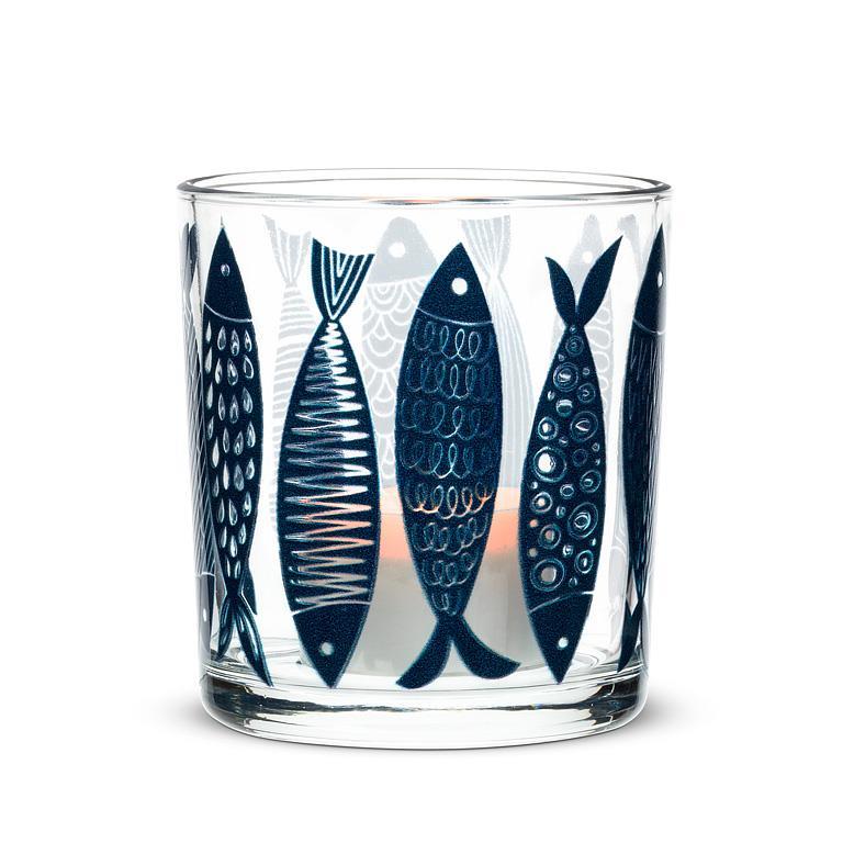Fish Votive - 3"H
