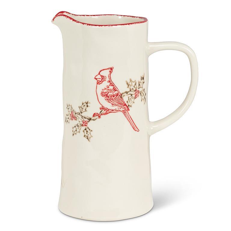 Cardinal Stamp Lg Pitcher - 9"H(46OZ)