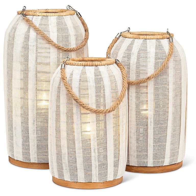 Lantern with Jute Handle