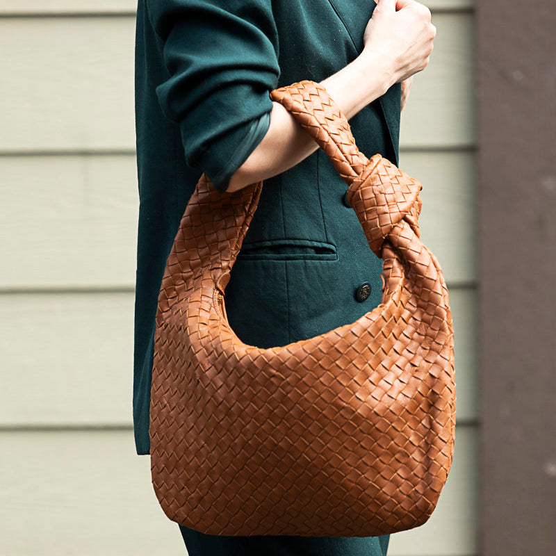 Zar Woven Handbag