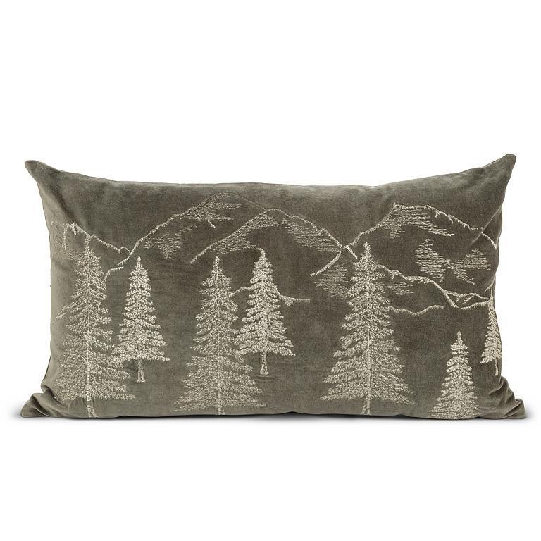 Evergreen Forest Pillow - 14x24"L