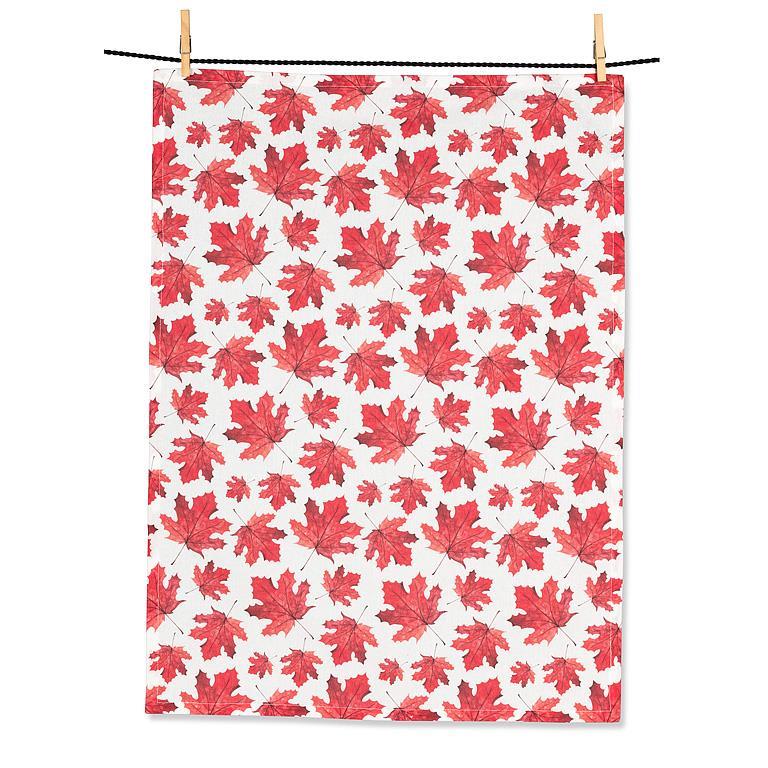 Maple Leaves Kitchen Towel