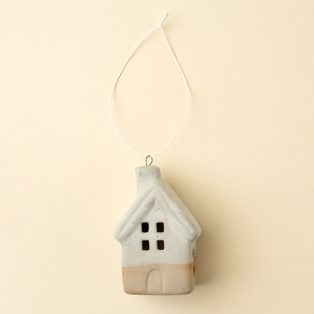 Snowdrop House Holiday Ornament, Cabin