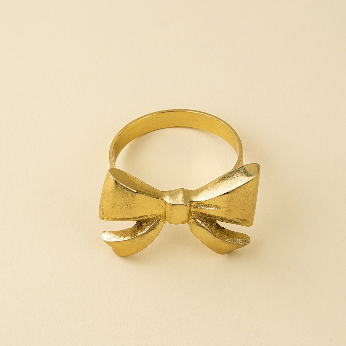 Bow Napkin Ring - Gold