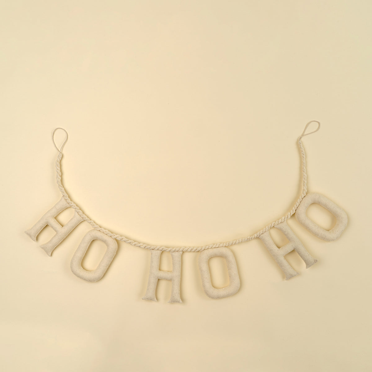 Ho Ho Ho Felt Garland - 50"