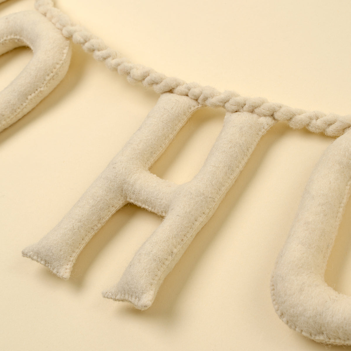 Ho Ho Ho Felt Garland - 50"