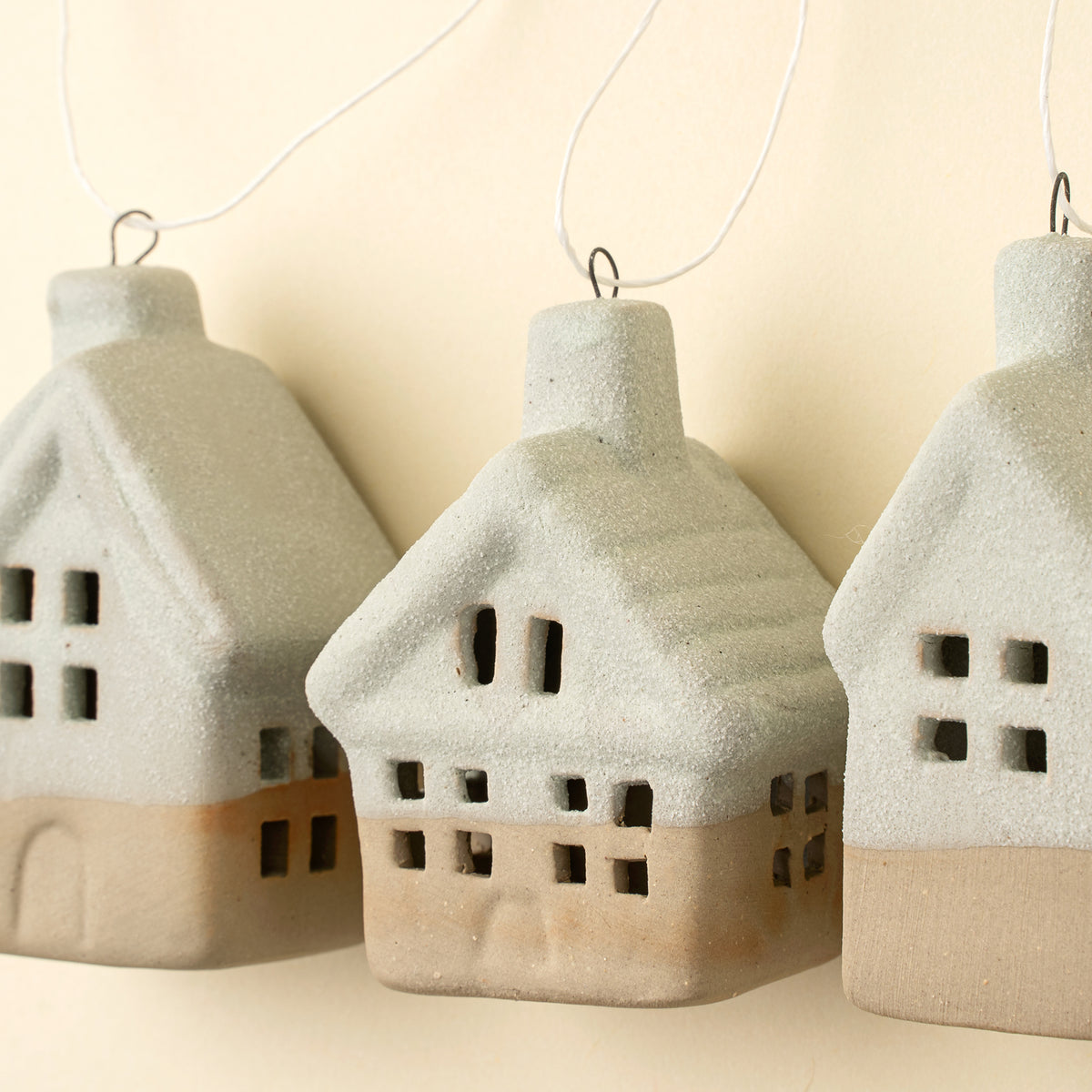 Snowdrop House Holiday Ornament, Cottage