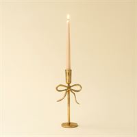 Bow Forged Candlestick M, Gold