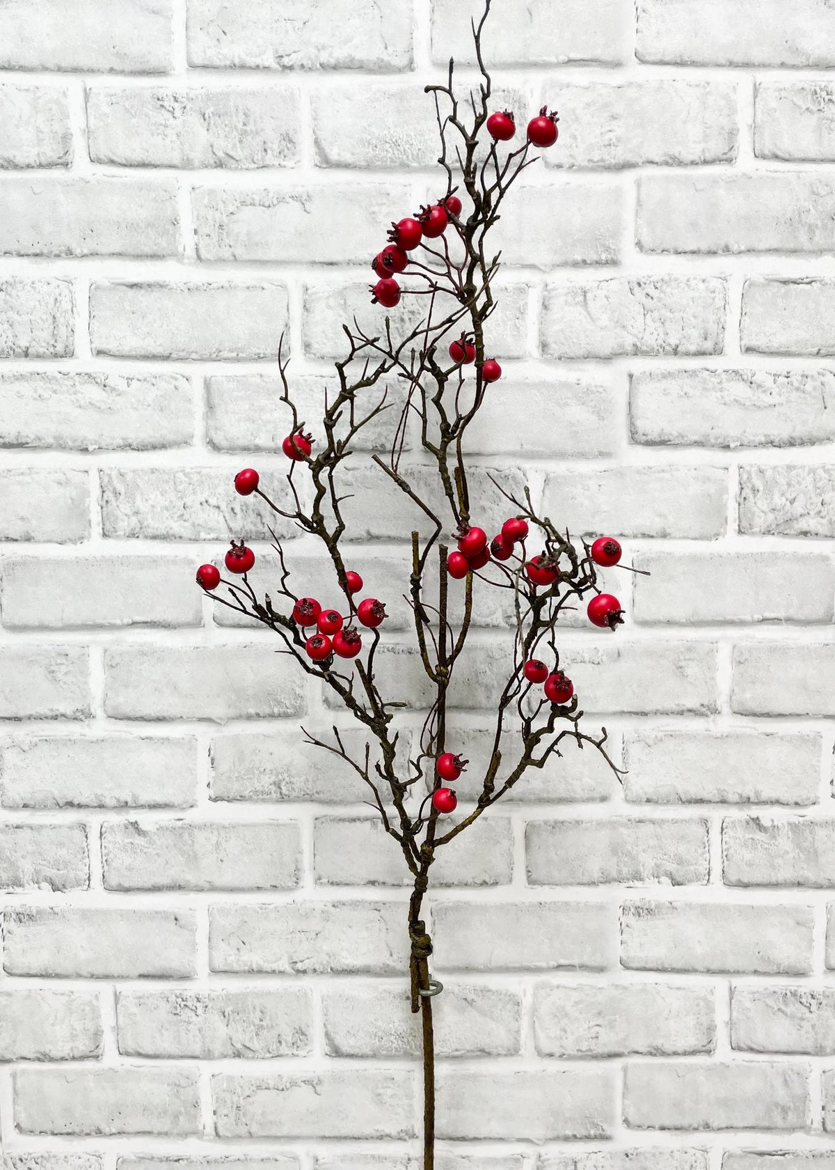 Red Twig Berry Spray -35" Weather Resistant
