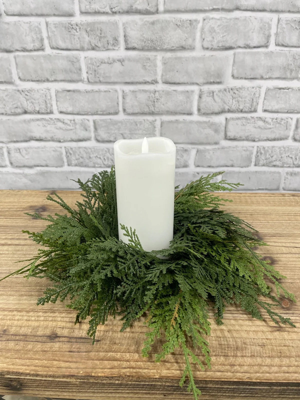Northern White Cedar Candle Ring