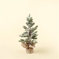 Frosted Pine Decor Tree S