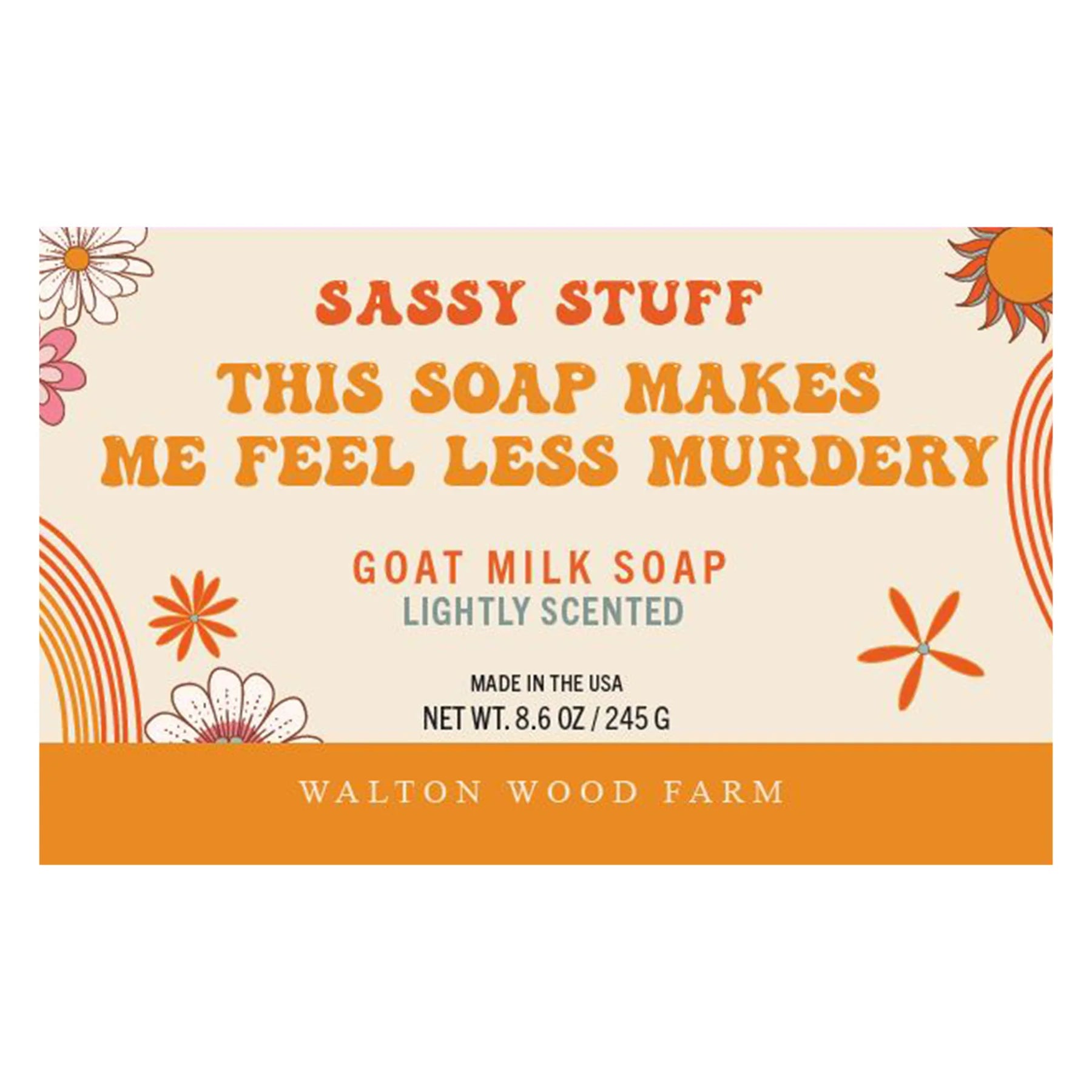 This Soap Makes Me Less Murdery Bar Soap