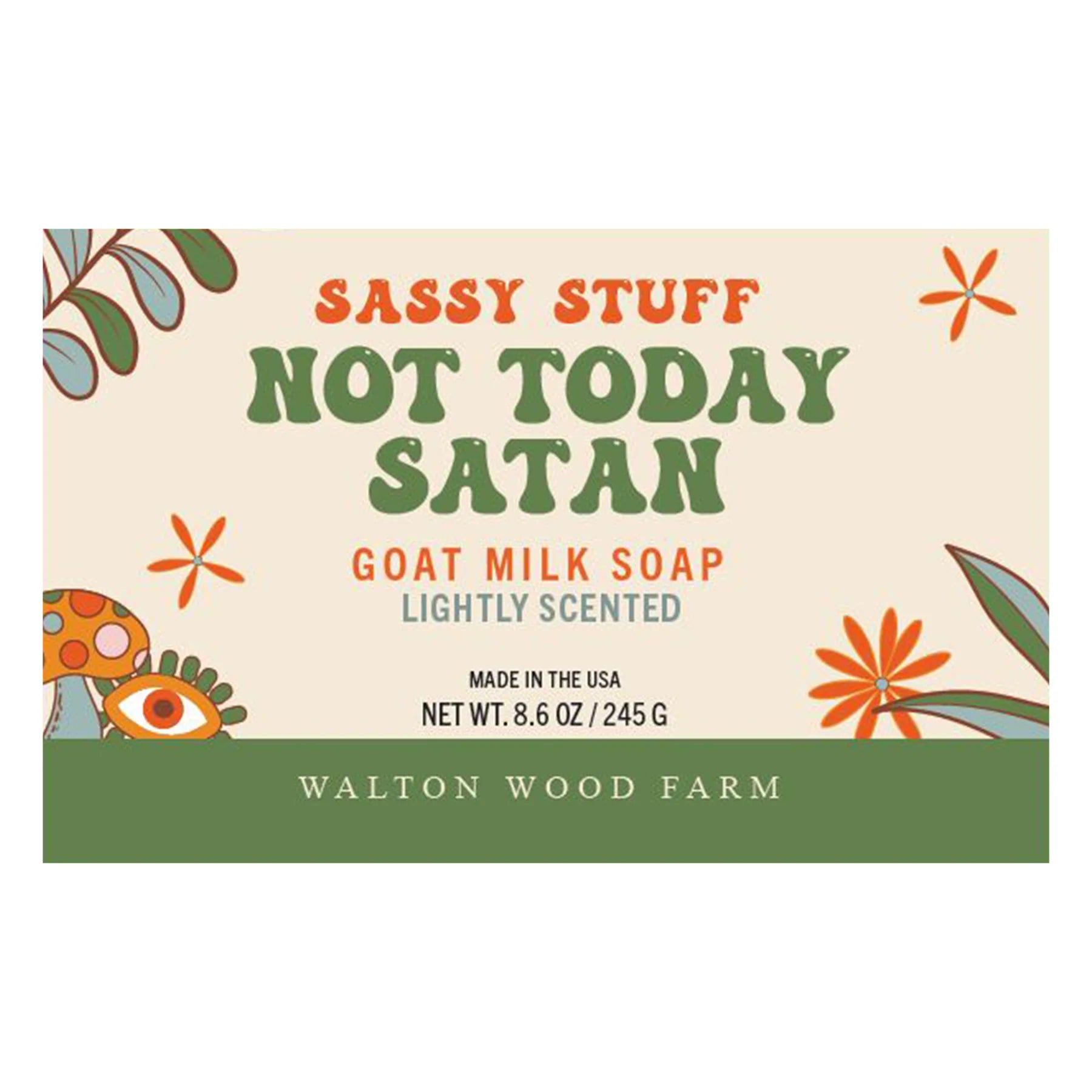 Not Today Satan Bar Soap