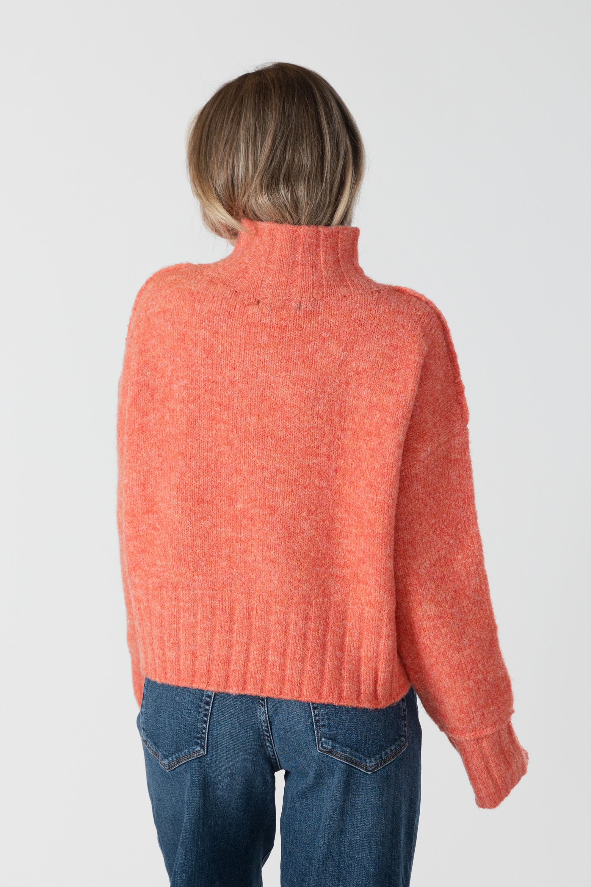 Calli Eco Mock Neck Sweater