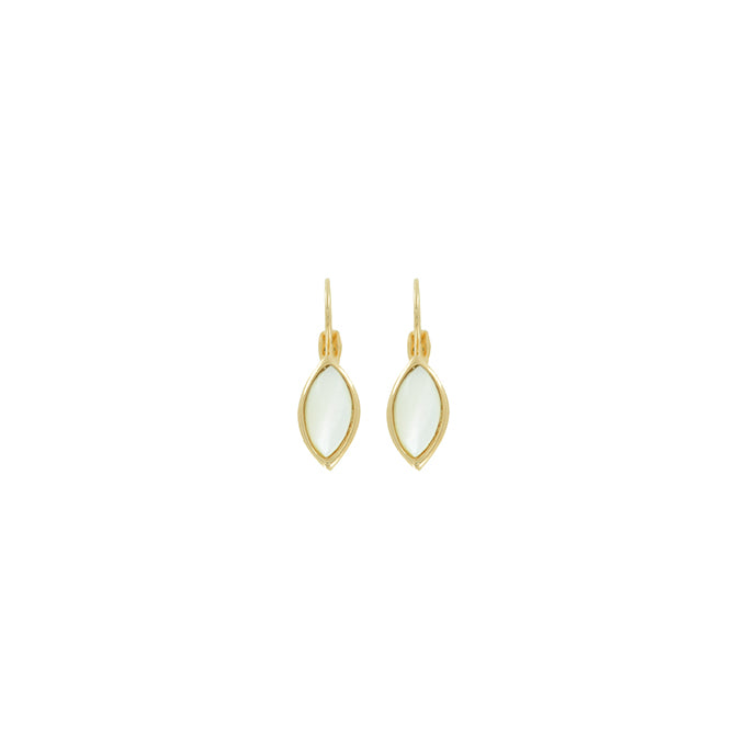 Mother of Pearl Euroback Earring