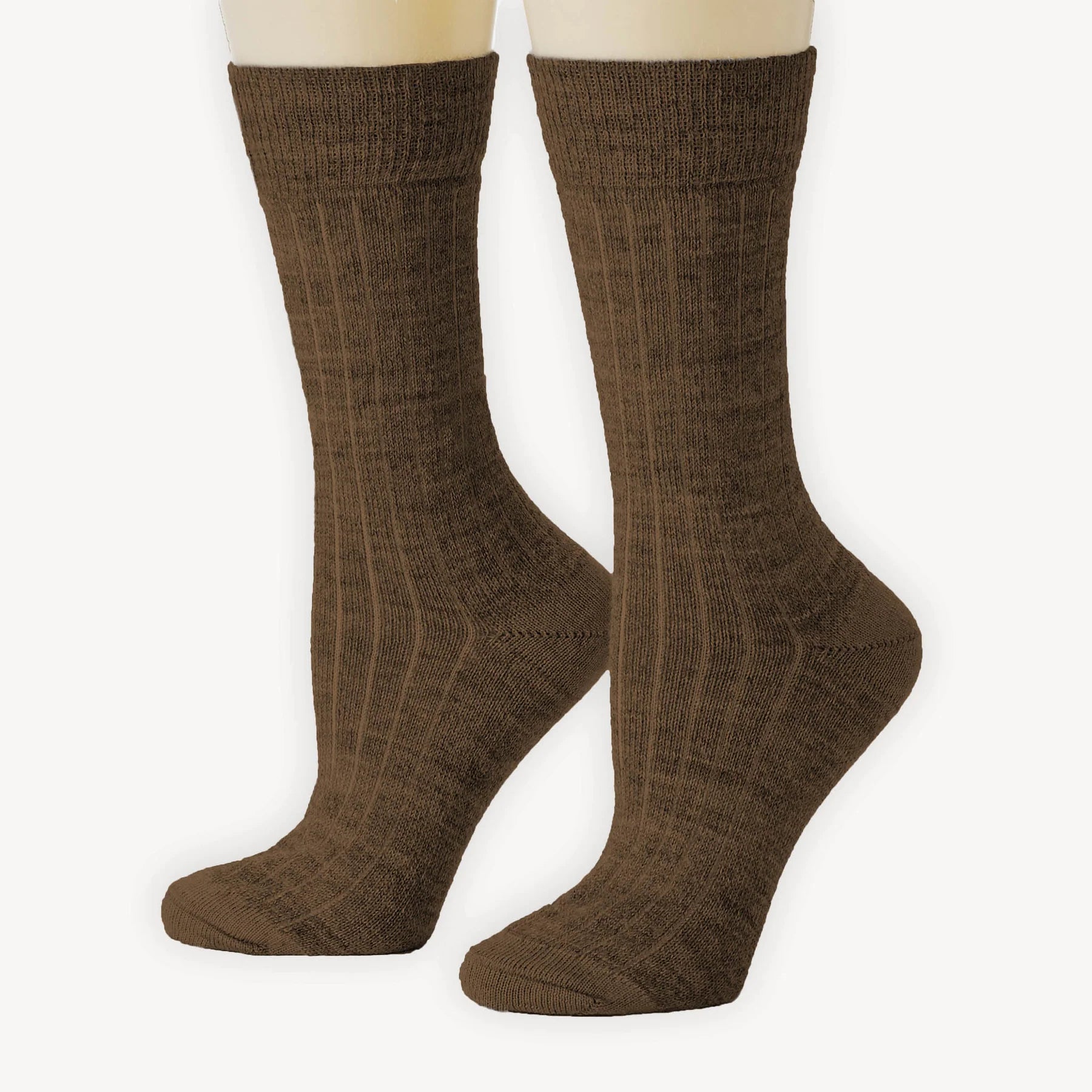 Alpaca Sock - Coffee