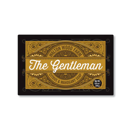 Gentleman's Whiskey & Mahogany Soap - 8.6oz