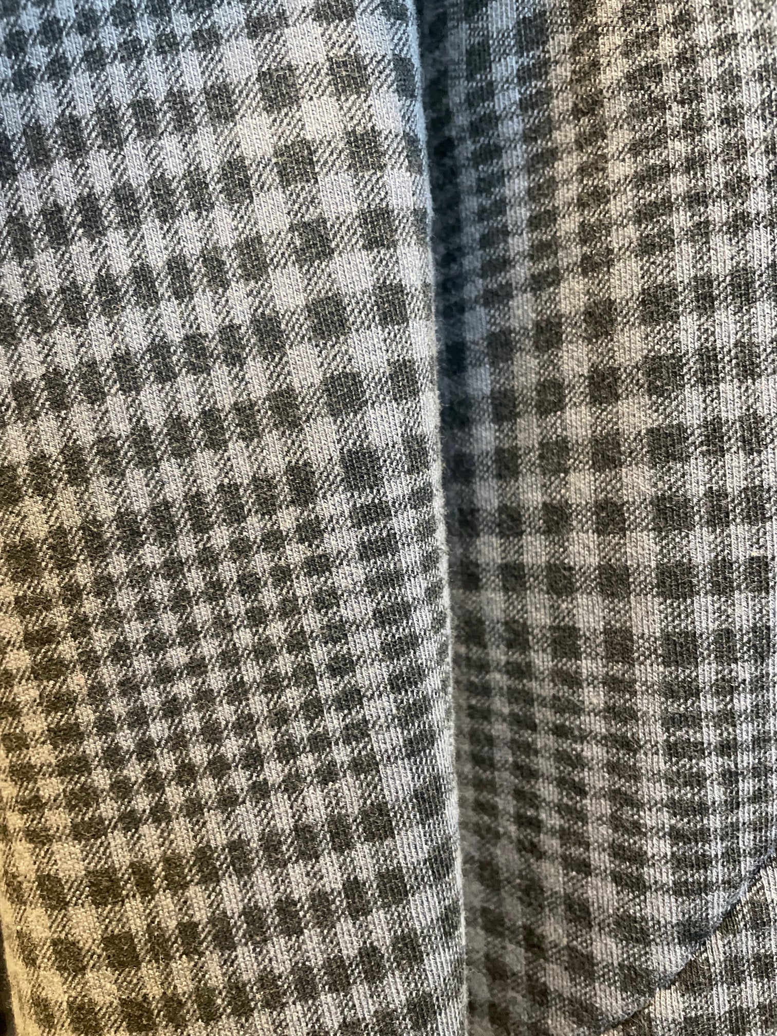 Plaid Bamboo Fleece Wrap Coat