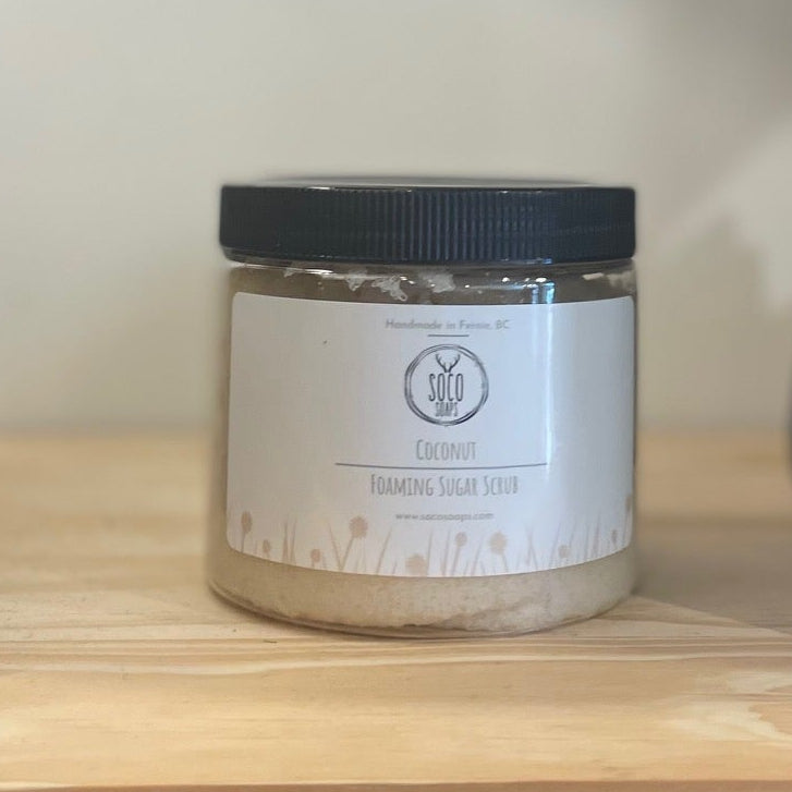 Coconut Foaming Sugar Scrub