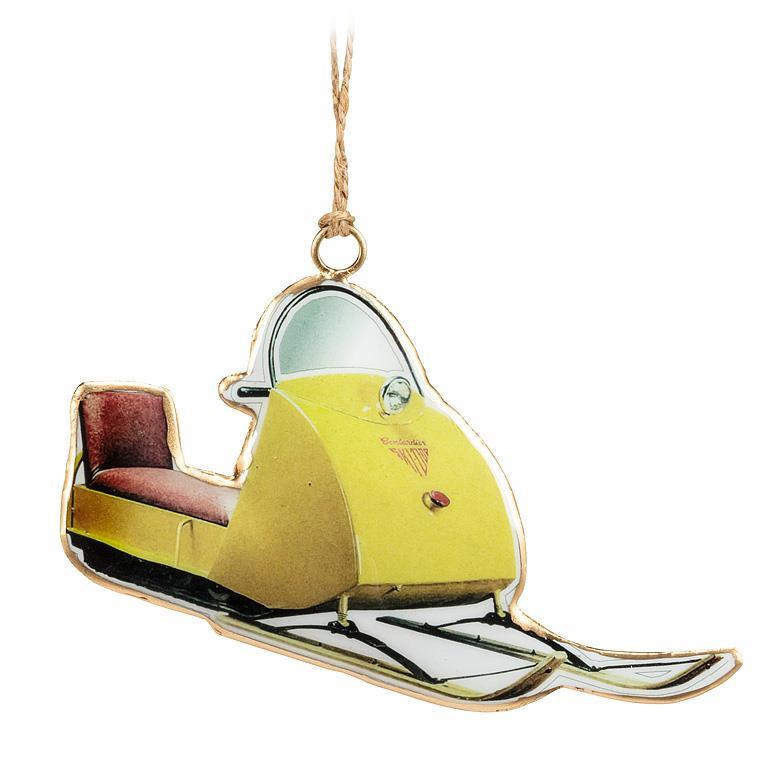 Vintage Ski-Doo Ornament