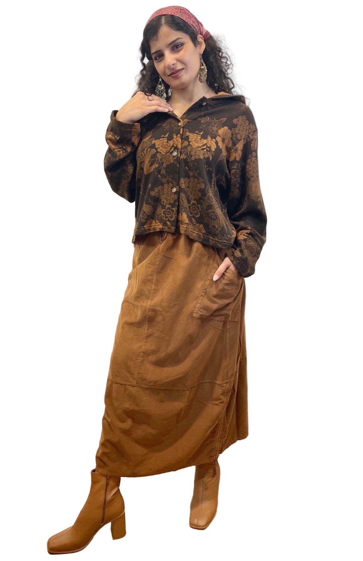 Shelby Skirt in Corduroy