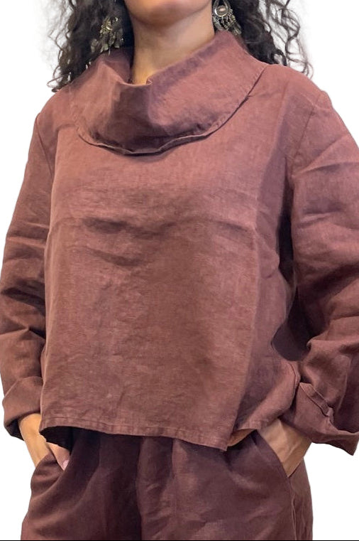 Nola Shirt in Heavyweight Linen