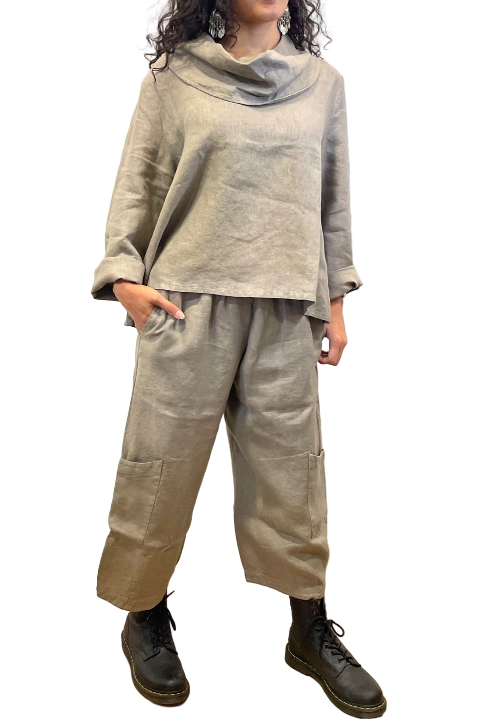 Casbah Pant in Heavyweight Linen